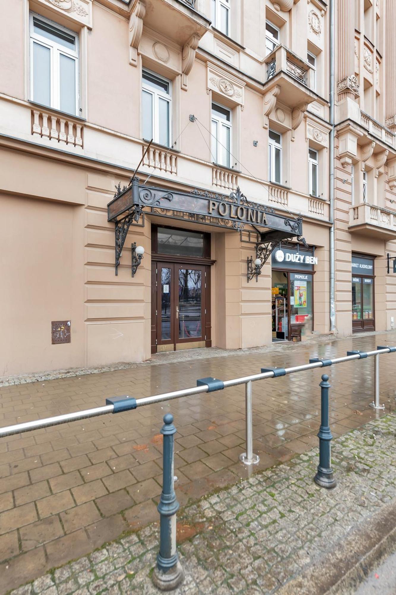 לודז' Polonia Apartment Centrum Z Miejscem Parkingowym מראה חיצוני תמונה